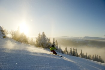 Idylle pur erwartet die Wintersportler hier in Kvitfjell.