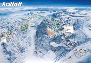 Pistenplan Kvitfjell