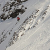 Freeride im Skigebiet La Parva.