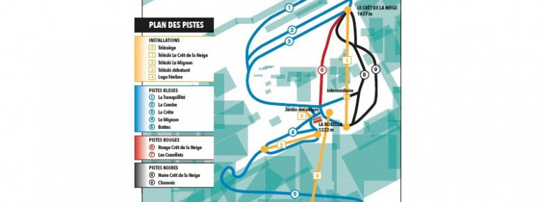Pistenplan La Robella