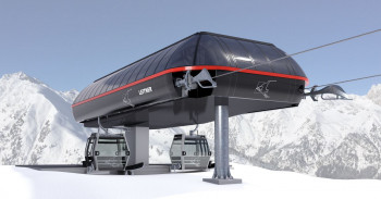 Neue 10 Kabinenbahn Ladurns