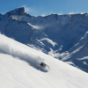 Der höchste Punkt des Skigebietes liegt auf 3430 Meter.