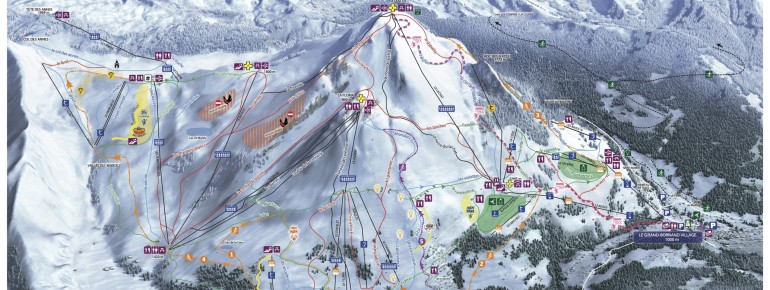 Pistenplan Grand Bornand