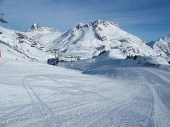 305 Pistenkilometer erwarten die Gäste in Lech