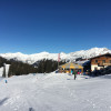 Auch an der Grubigalm gibt es eine Schirmbar.