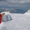 Der Blick auf das wunderschöne und sehr tiefe (nur 200m.ü.N.N) Tal der Isère!