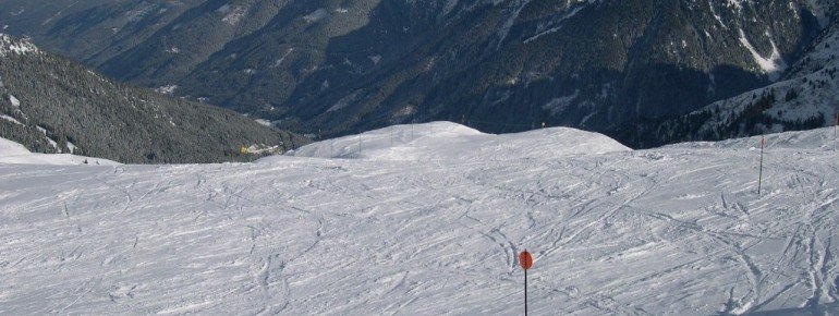 Blick auf das Tal von Le Pleynet (1450m)!