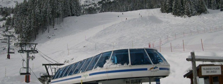 Für französische Verhältnisse findet man in Les 7 Laux wirklich moderne Liftanlagen!