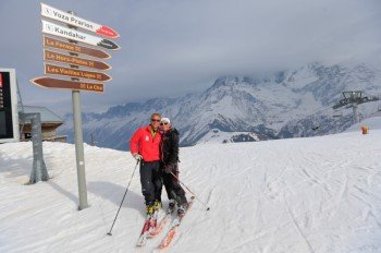 Ambitionierte Skifahrer sollten die Kandahar-Abfahrt nicht verpassen
