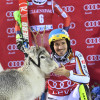 Der Gewinner in Levi wird Pate eines Rentiers.