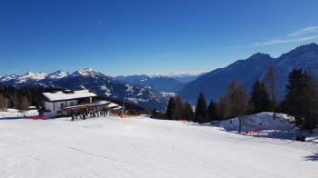 Die Skigebiete in Lienz sind sehr sonnig.