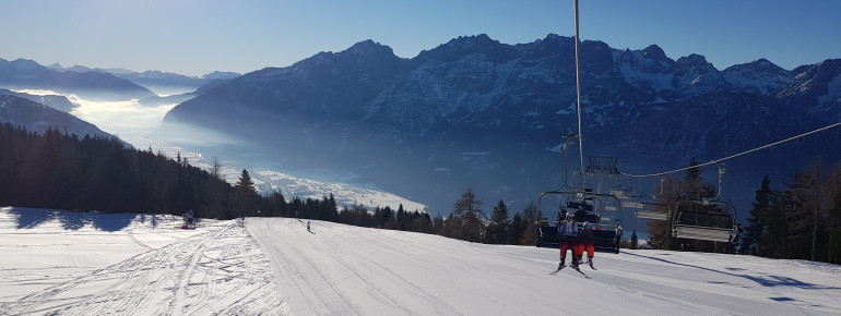 In Lienz gibt es keine Wartezeiten und jede Menge Platz auf den Pisten.
