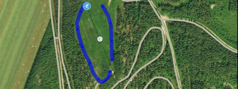 Pistenplan Louekallio