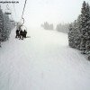 Doppelsessellift über der Fire Cut-Piste