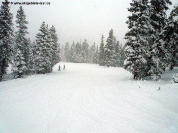 The easiest way down: Die Mambo-Abfahrt