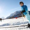Am Maiszinken lernen Pistenflöhe das Skifahren bei optimalen Bedingungen. Ein 50 Meter langer Zauberteppich bringt die Kleinen nach oben.