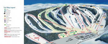 Pistenplan Mad River Mountain