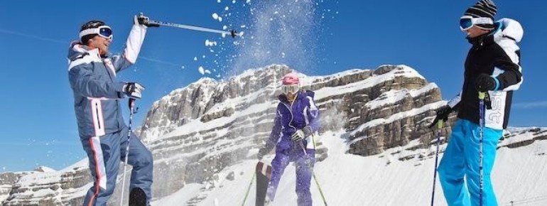 Voll auf ihre Kosten kommen besonders auch erfahrene Skifahrer in diesem Skigebiet.