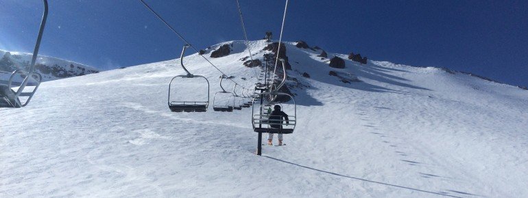 Experts Only: Die Abfahrten am Chair 23 Lift.