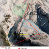 Pistenplan Skigebiet Manganui