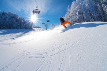 Insgesamt stehen dem Wintersportler 42,5 Pistenkilometer zur Verfügung.