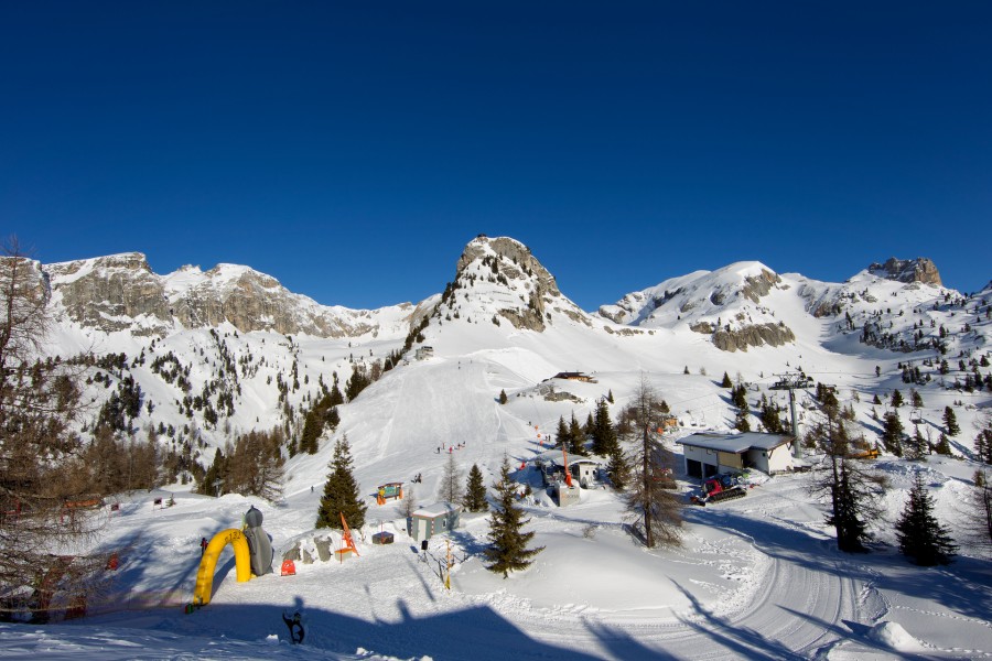 Skigebiet am Rofan