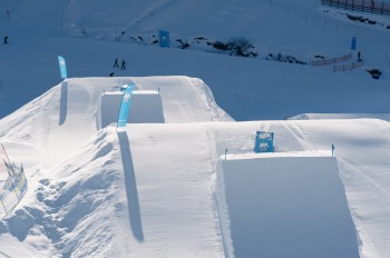 Paradies für Freestyler: der PenkenPark mit eigenem Lift.