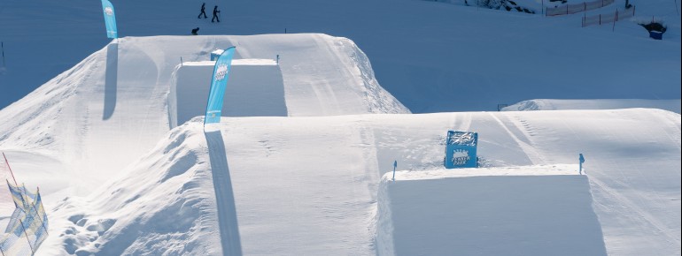 Paradies für Freestyler: der PenkenPark mit eigenem Lift.