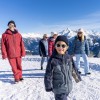 Auch Winterwandern ist oben am Berg möglich und begeistert so die ganze Familie.