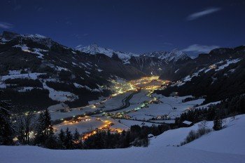 Auch nachts ist so einiges los im Zillertal.