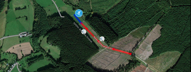 Pistenplan Mont des Brumes - Franchorchamps - La Gleize