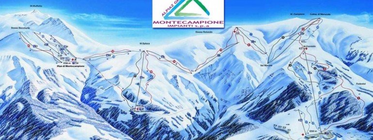 Pistenplan Montecampione