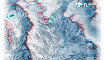 Pistenplan Monterosa Ski: Champorcher