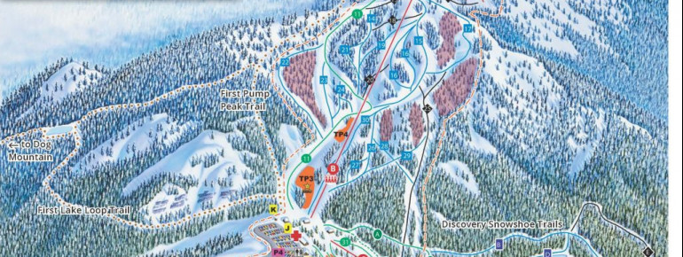 Pistenplan Mount Seymour