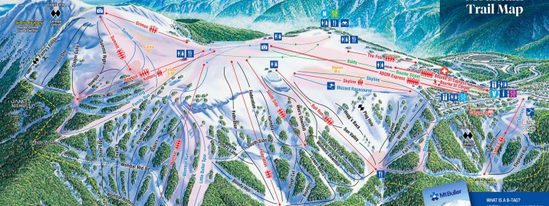 Pistenplan Mt Buller