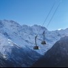 Die steilste Seilbahn der Welt schafft eine direkte Verbindung zwischen dem Lauterbrunnental und dem Bergdorf Mürren.