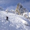 Das Gebiet um den 1.887 Meter hohen Priemesköpfl eignet sich zum Skitourengehen.