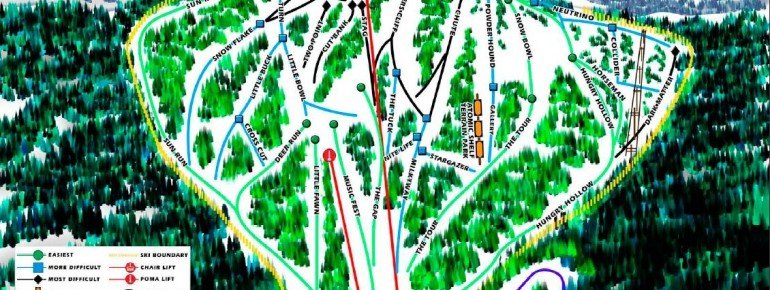 Pistenplan Mystic Miner at Deer Mountain