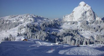 Winterliche Stimmung Mythenregion