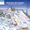 Pistenplan Skigebiet Nanshan