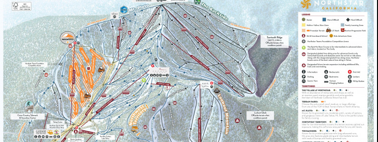 Pistenplan Northstar