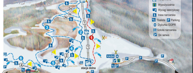 Pistenplan Nowa Osada Wisla