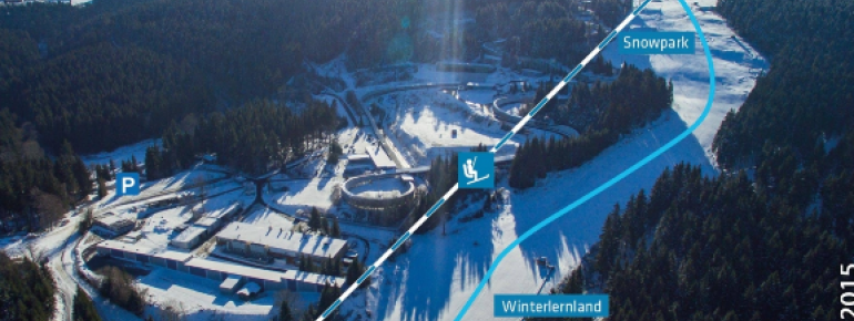 Pistenplan Oberhof am Rennsteig - Fallbachhang