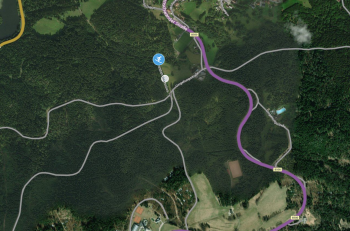 Übersicht Skilift Oberlehen - Häusern