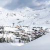 Blick auf den Skiort Obertauern