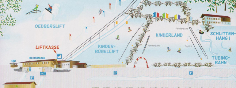 Pistenplan Ödberglifte