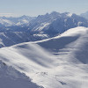 Tiefschneehänge locken Freerider ins Skigebiet Ohau Snow Fields.