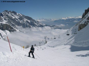 Ovronnaz bietet eines der schönsten Panoramen der Alpen.
