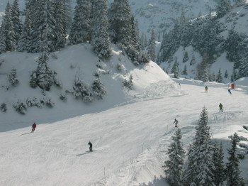 Die Piste Dosso Larici.