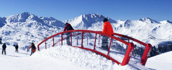 Die Funslope sorgt für Pistenspaß.